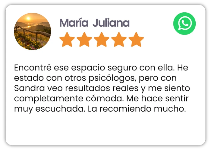 Testimonio de paciente