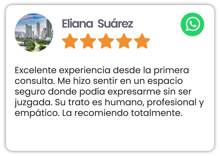 Testimonio de paciente