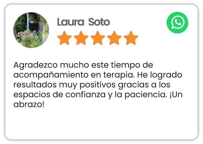 Testimonio de paciente
